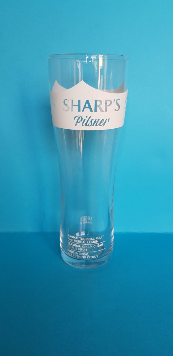 Sharps Pilsner Pint Glass