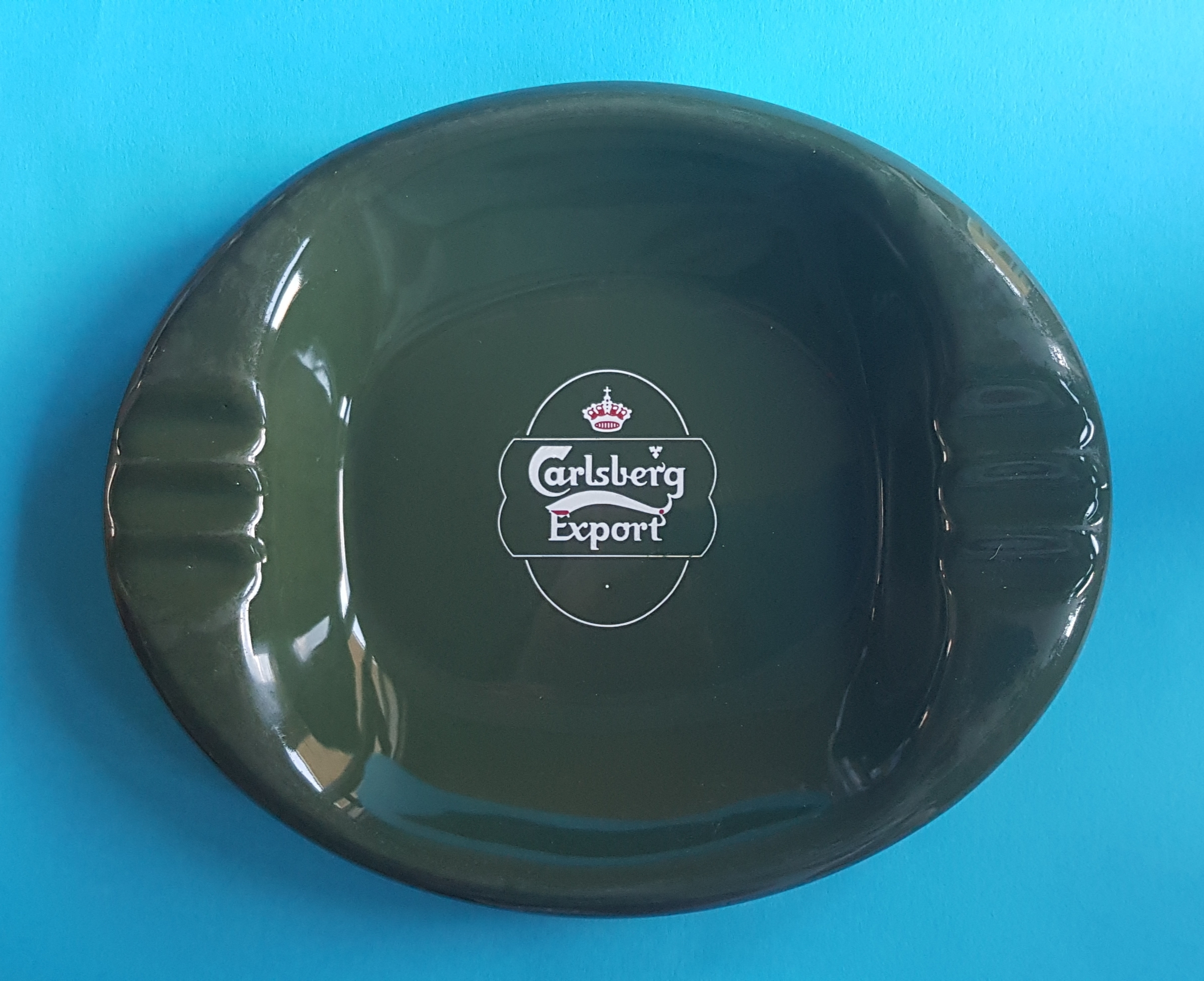 Carlsberg export large pub ashtray 