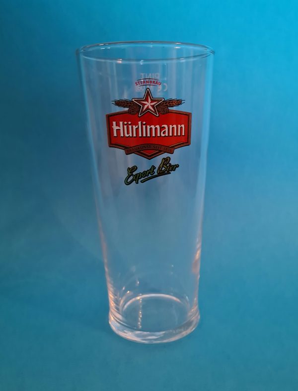 Hurlimann Export Bier Pint Glass